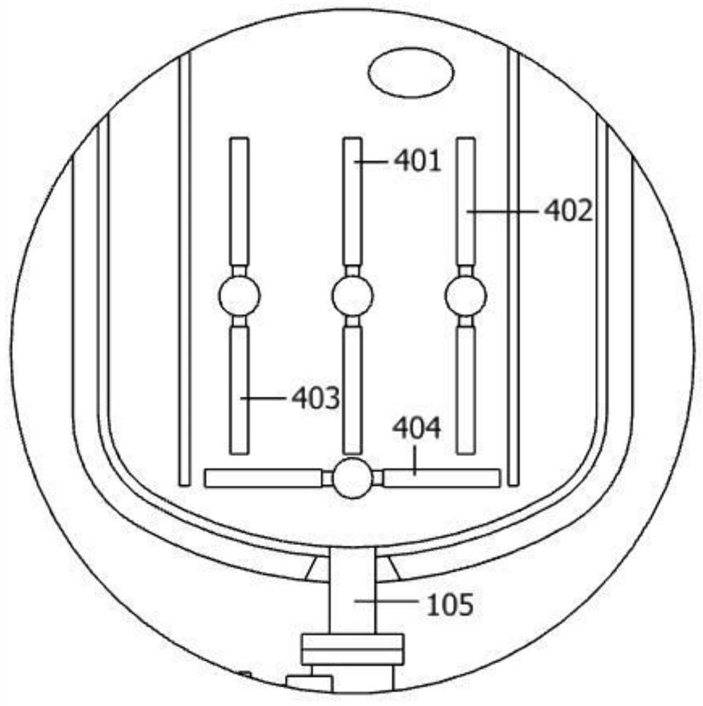 Cyclic salting-out dropwise adding device based on collagen extraction