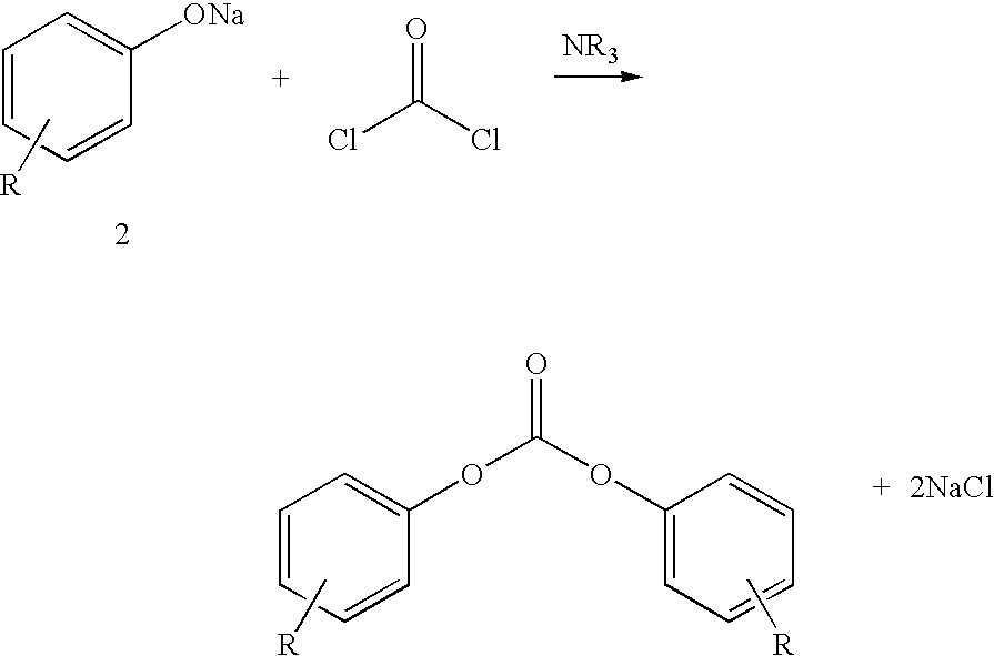 Process for production of diaryl carbonate