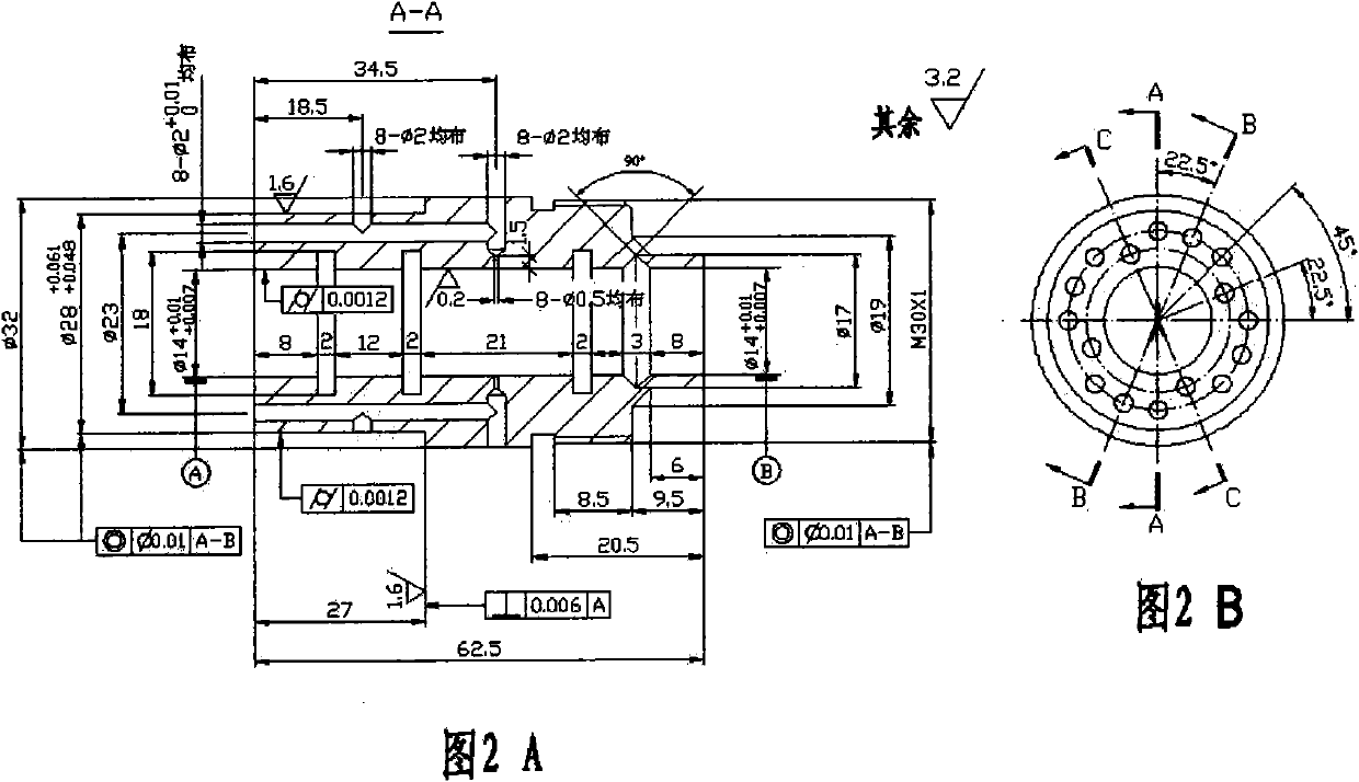 Method for designing optimal static parameter of radial static pressure gas bearing of turbine expansion engine