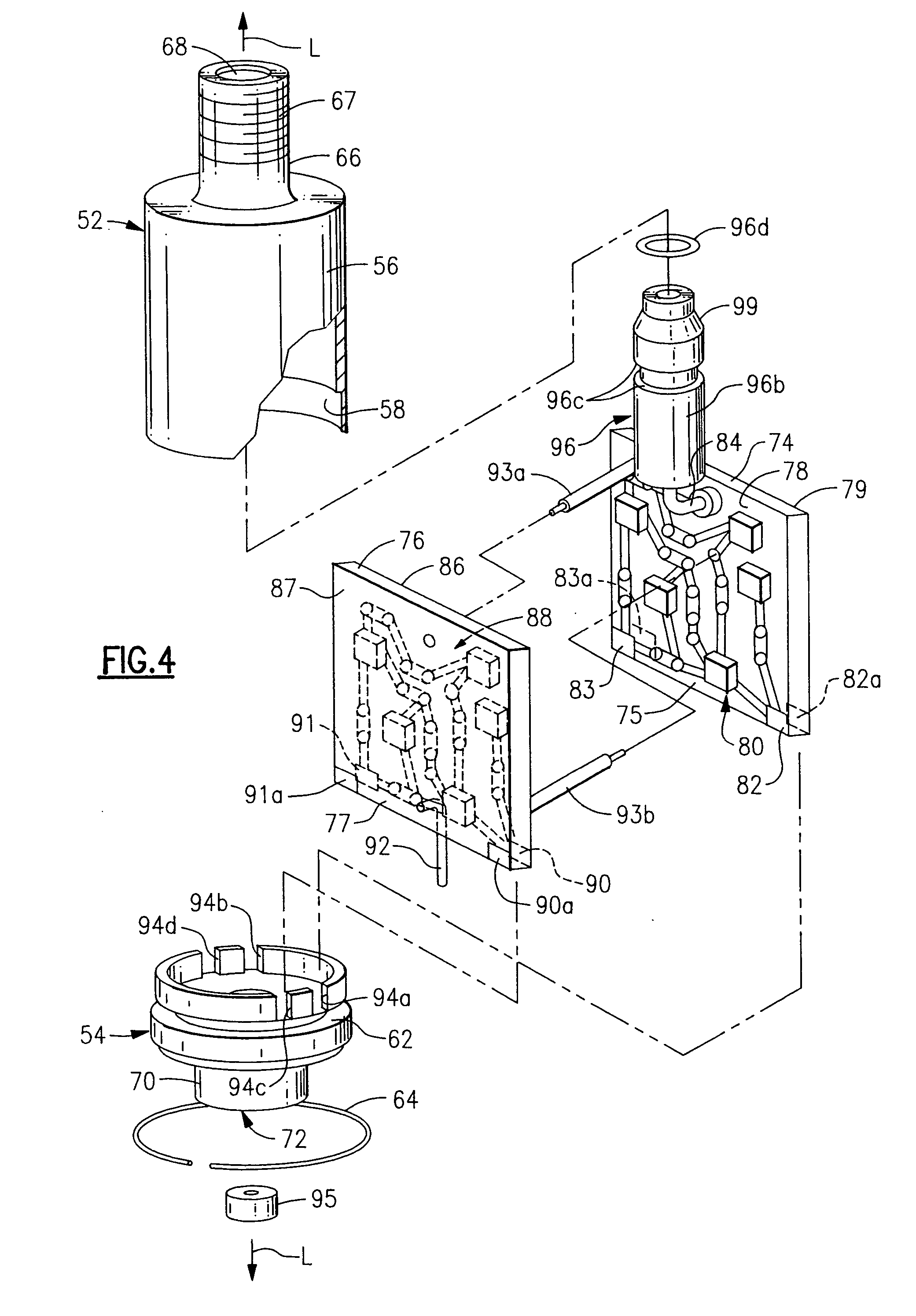 Electronic filter assembly