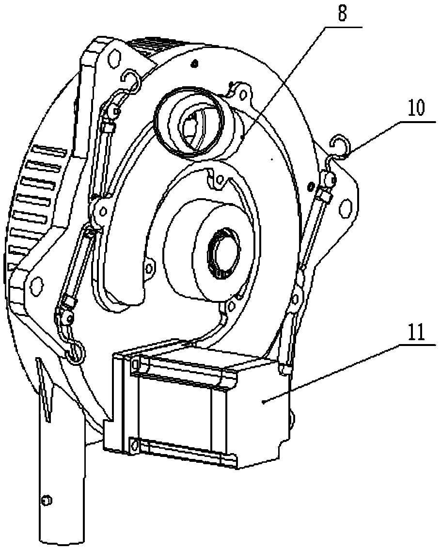 Air-suction and air-pressure type precise seed-metering device