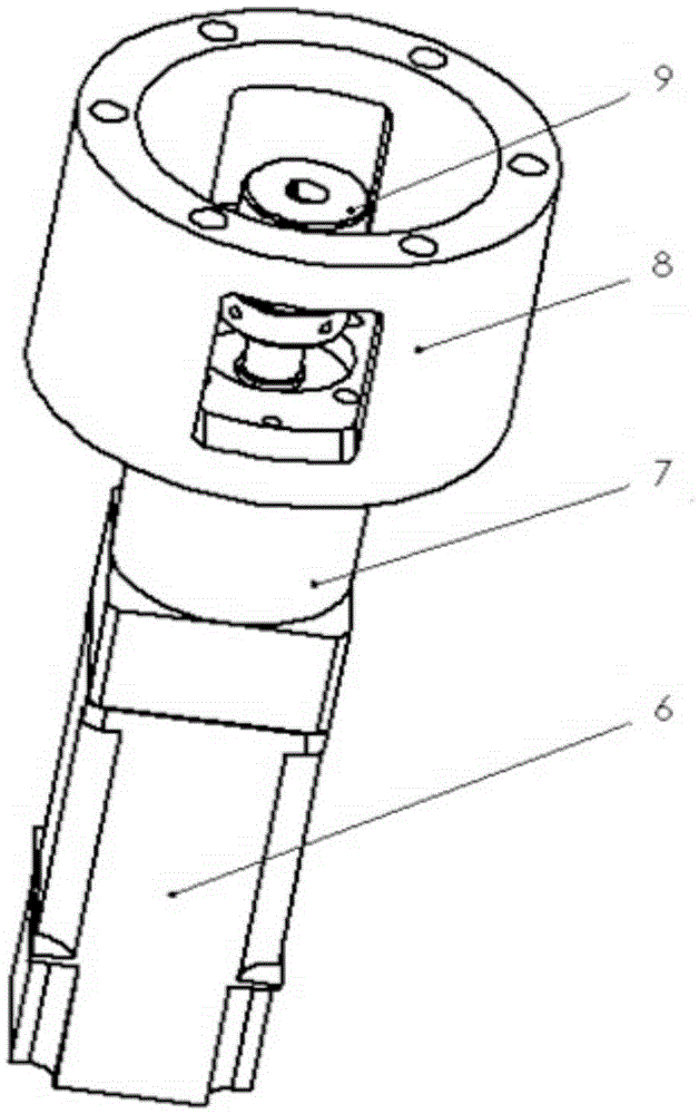 Small-load impact abrasion testing machine with tangential velocity