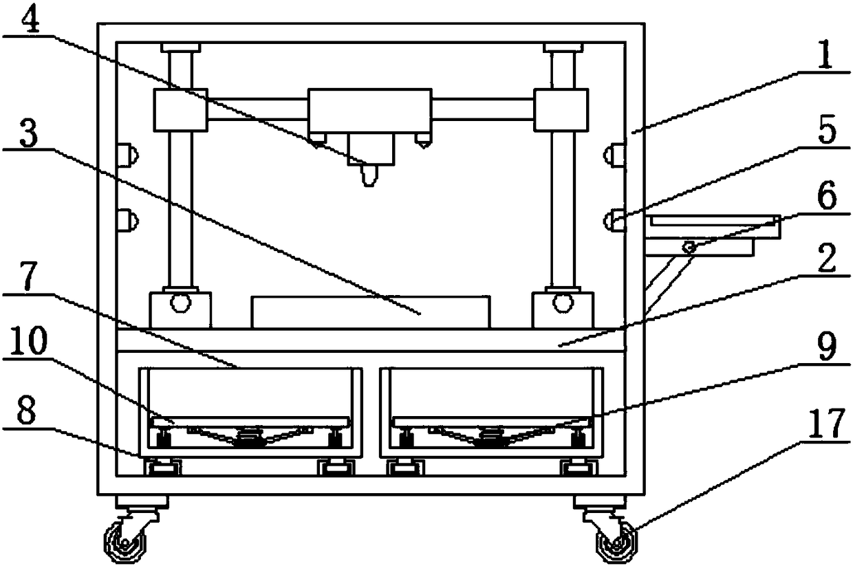 Portable medical 3D printing device