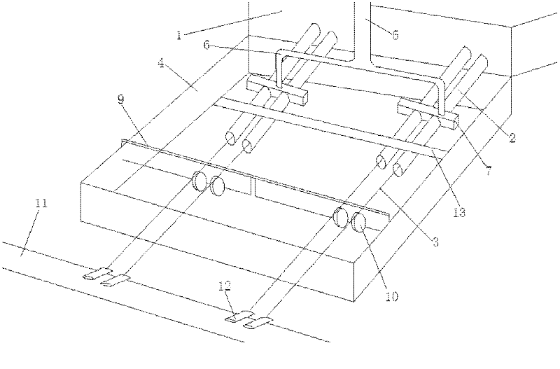 Softening enamelling device of copper enamelled wires