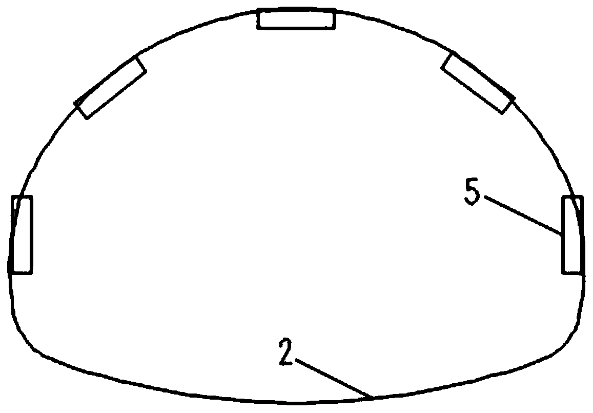 Tunnel construction surrounding rock loosing circle deformation automatic monitoring early-warning device and method