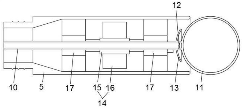 Hepatobiliary surgery nursing drainage device