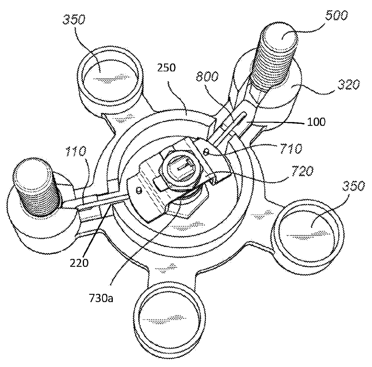 Locking system for car wheel