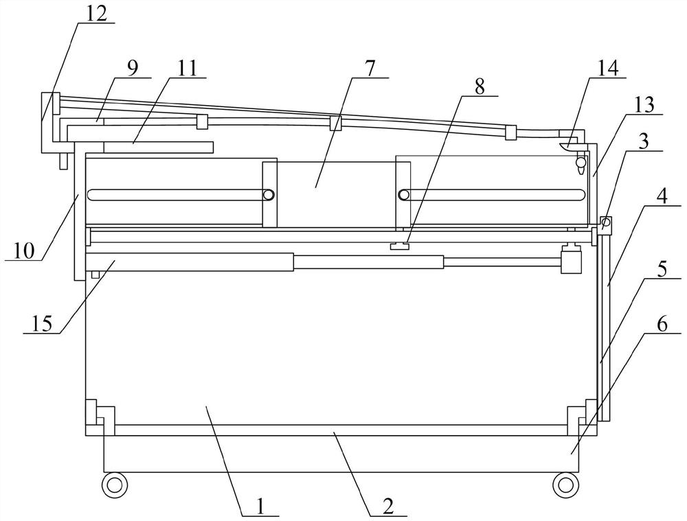 Multifunctional muck truck dustproof environment-friendly device