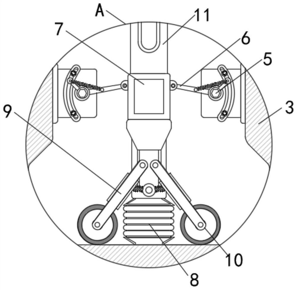 Machining limiting mechanism based on stability improvement