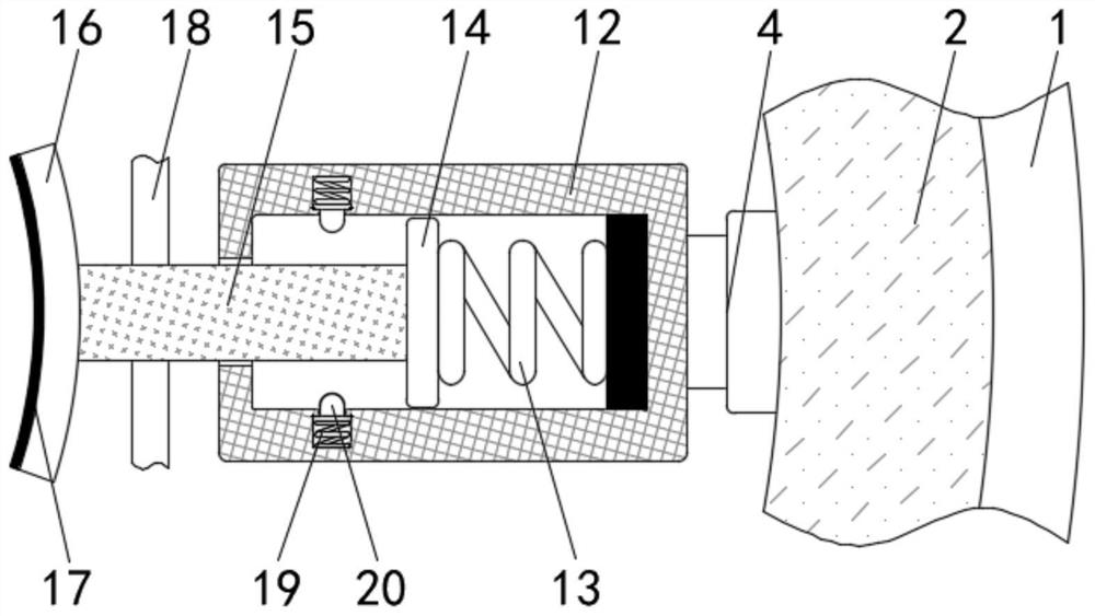 Machining limiting mechanism based on stability improvement