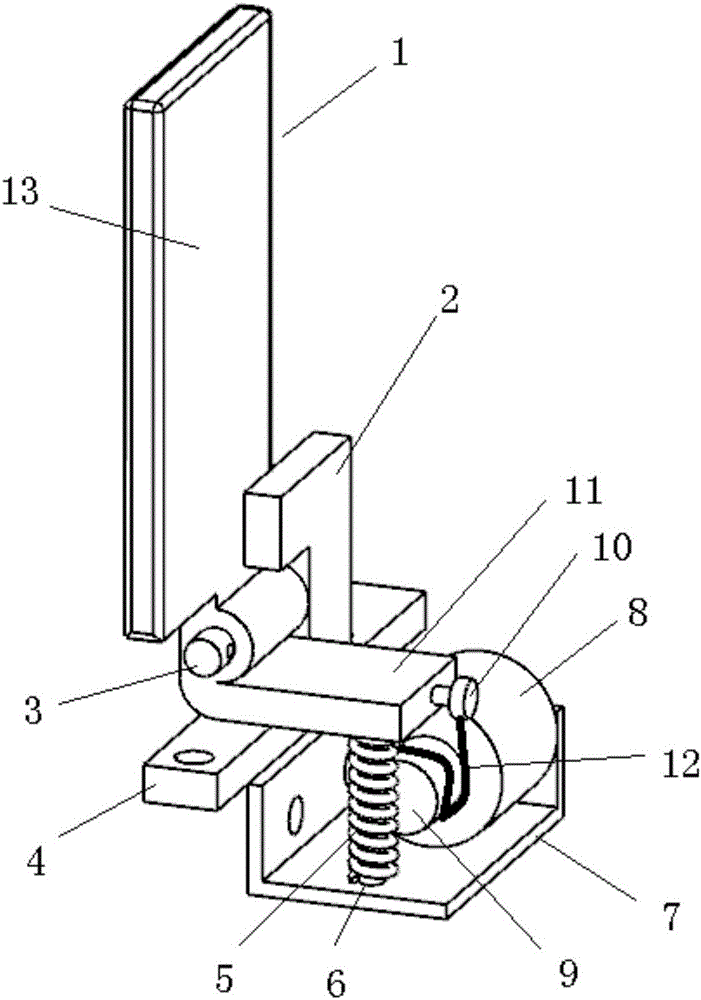 Electric bicycle pedal mechanism capable of being automatically folded