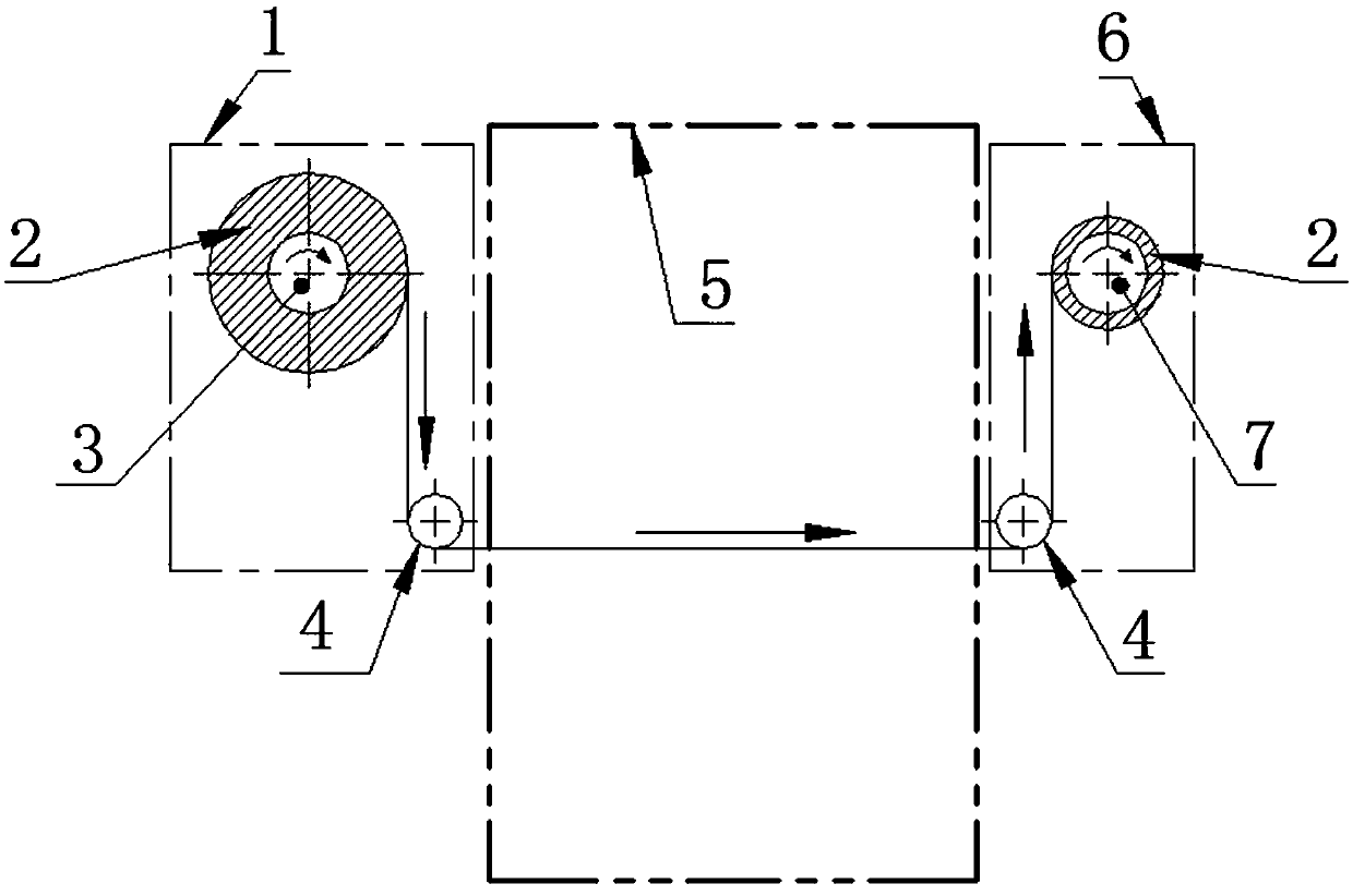 A combined structure with constant resistance and the ability to adjust radial and axial dimensions at the same time