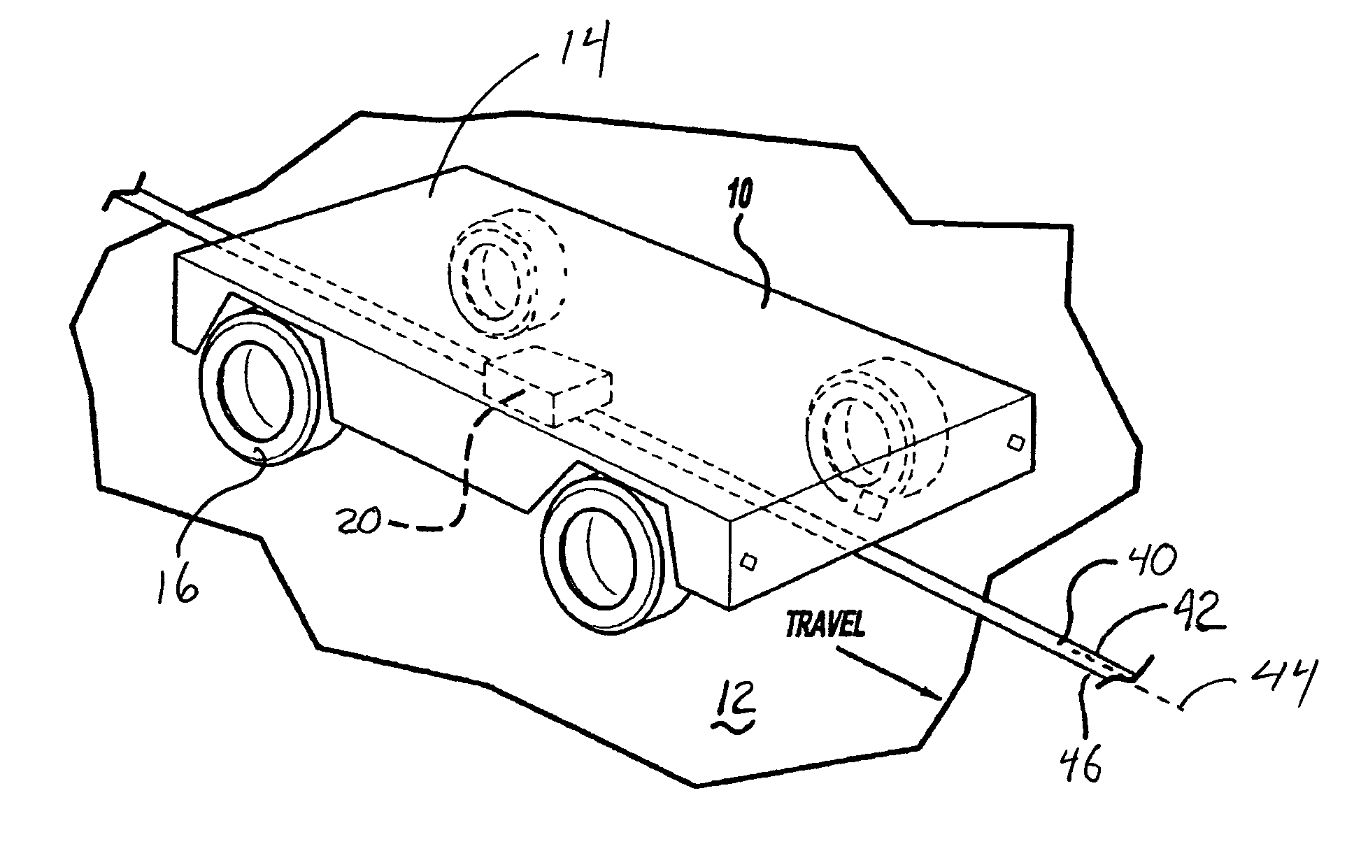 Automatic guided vehicle system and method