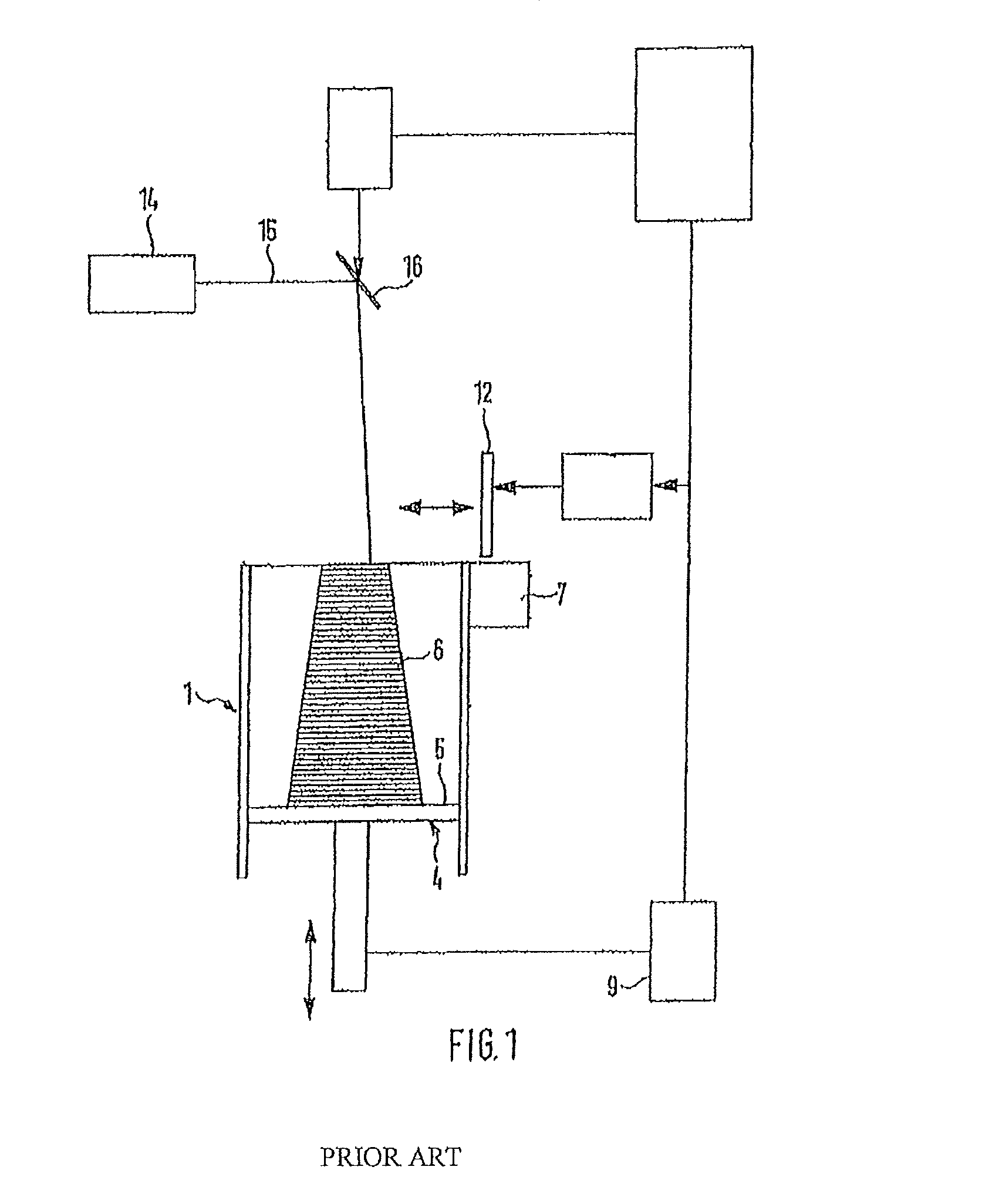 Layer application device for an electrostatic layer application of a building material in powder form and device and method for manufacturing a three-dimensional object