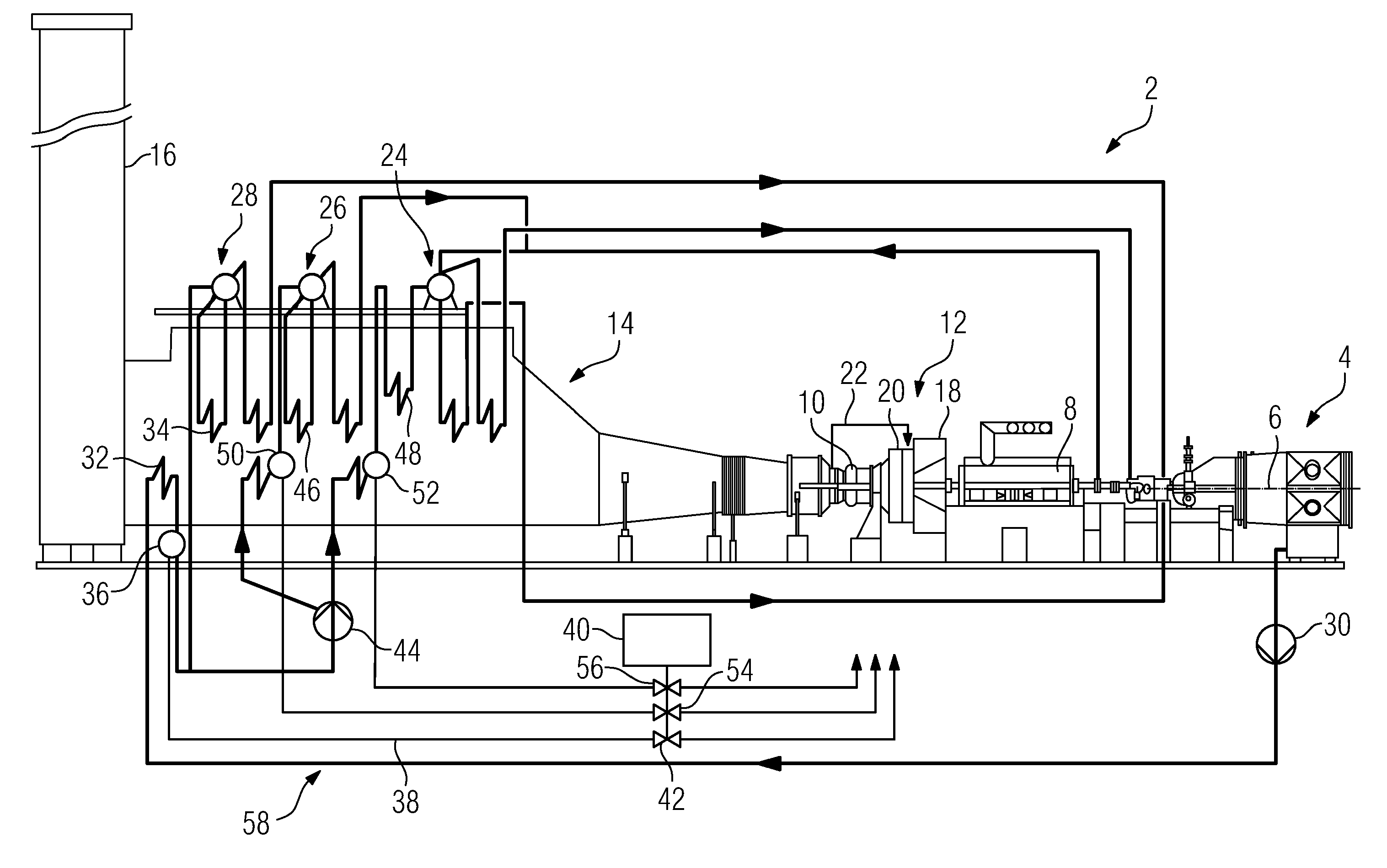 Method for operating a firing system