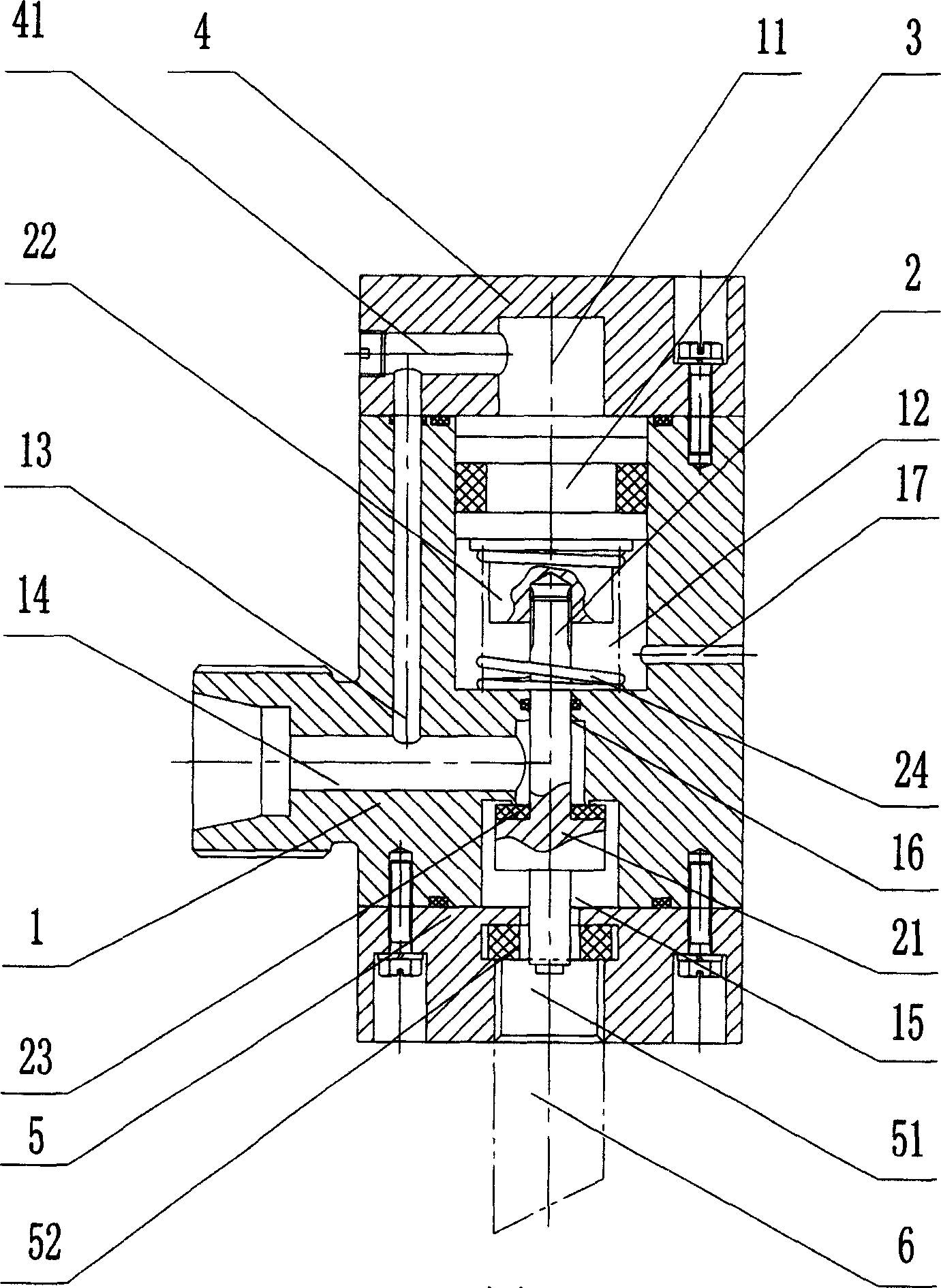 Tyre air inflating device of tyre road pressing machine