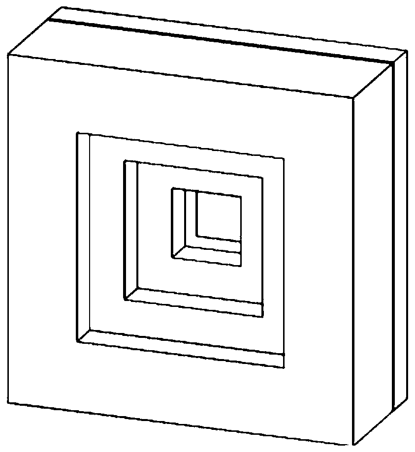 MEMS piezoelectric ultrasonic transducer with horn structure