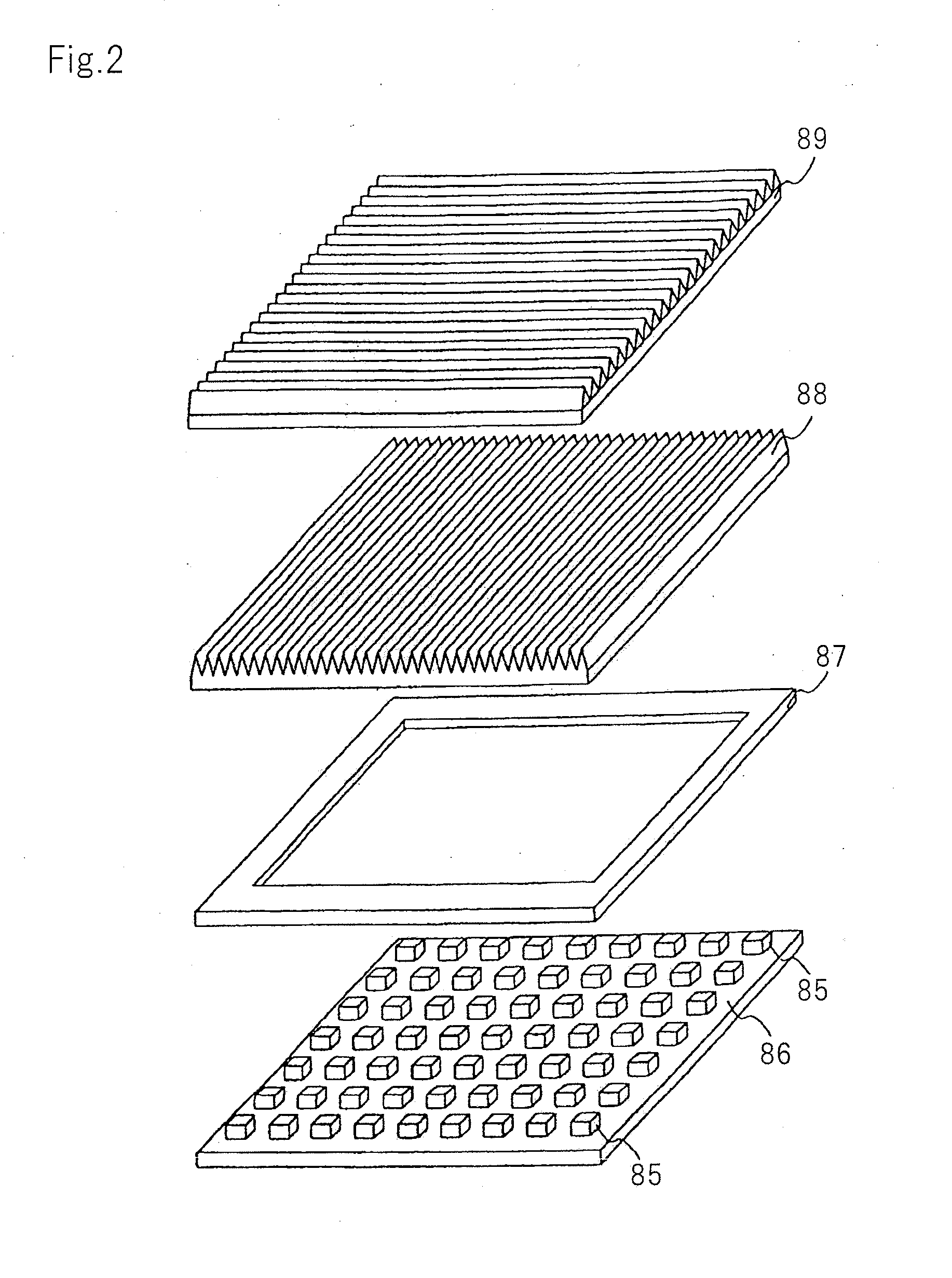 Optical element, light source device, and projection display device