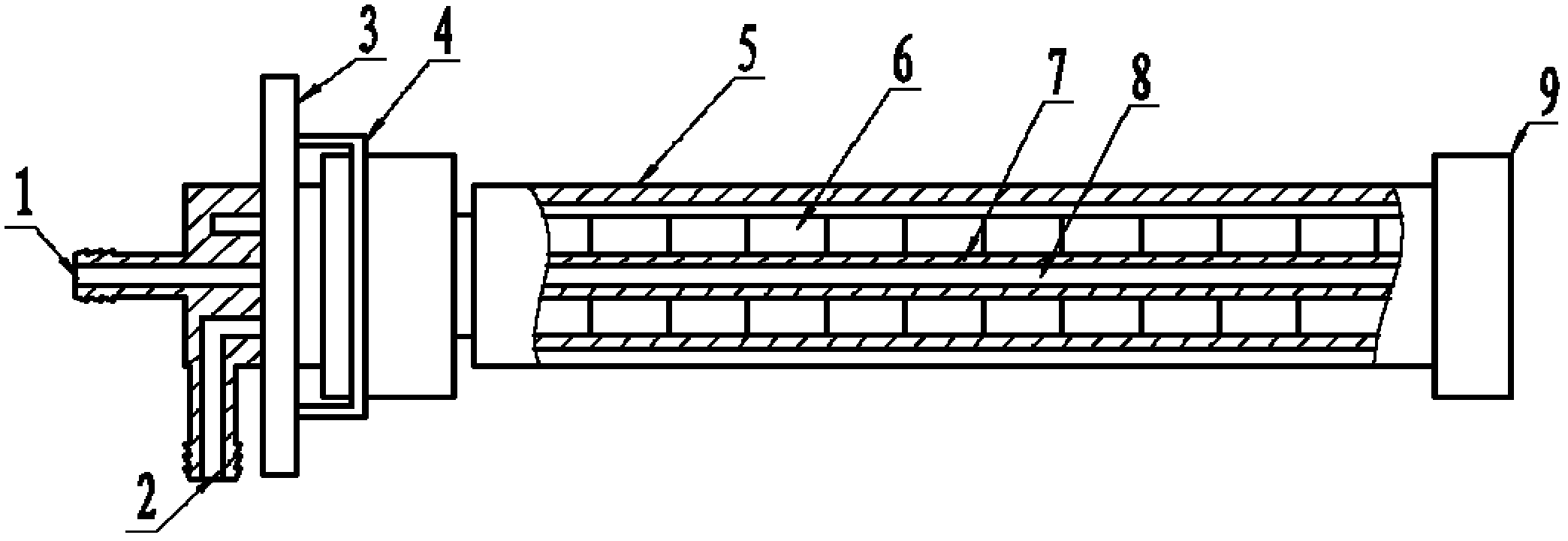 Rotating cathode mechanism