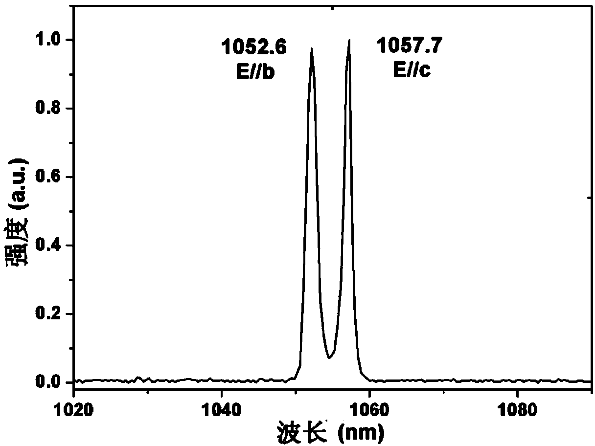 Self-Q-switched cross-polarized dual-wavelength pulse laser