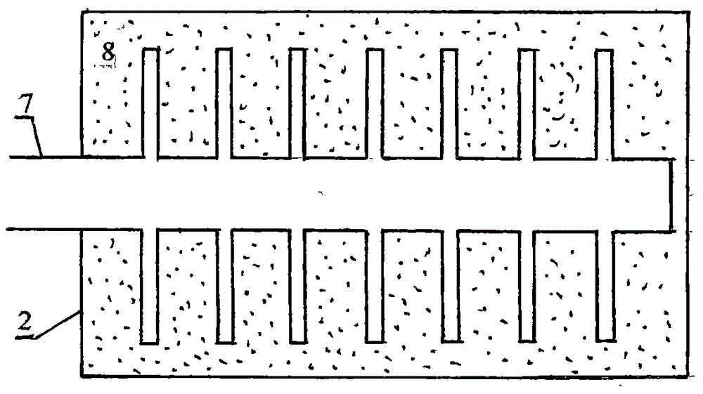 Wet-method desulphurization device for micropressure flue gas and seawater or reclaimed water desulphurization device