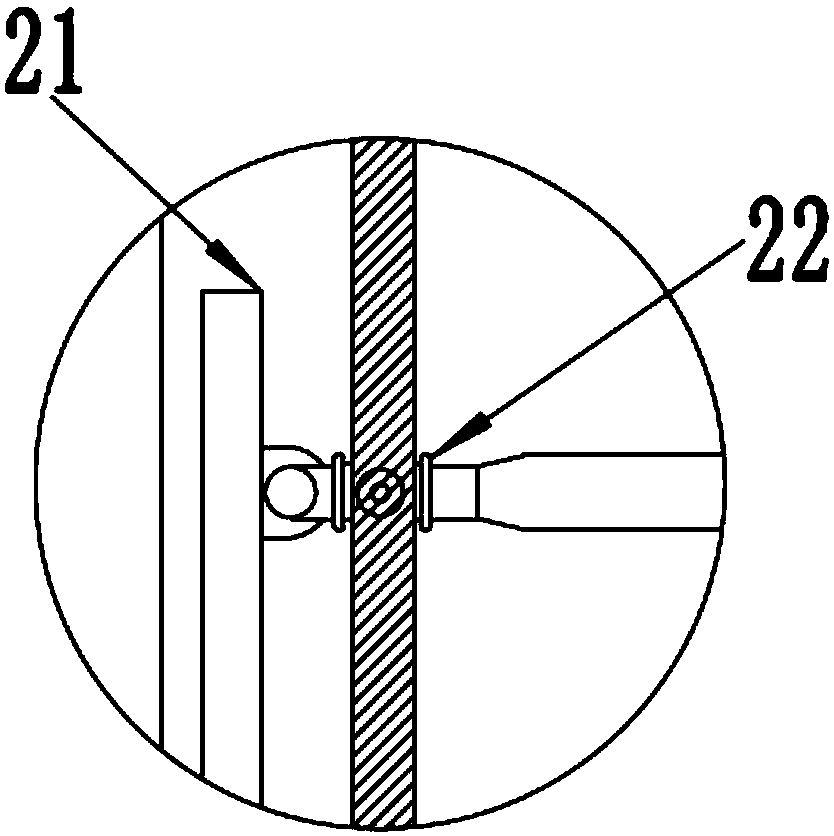 Efficient drying device for cereals