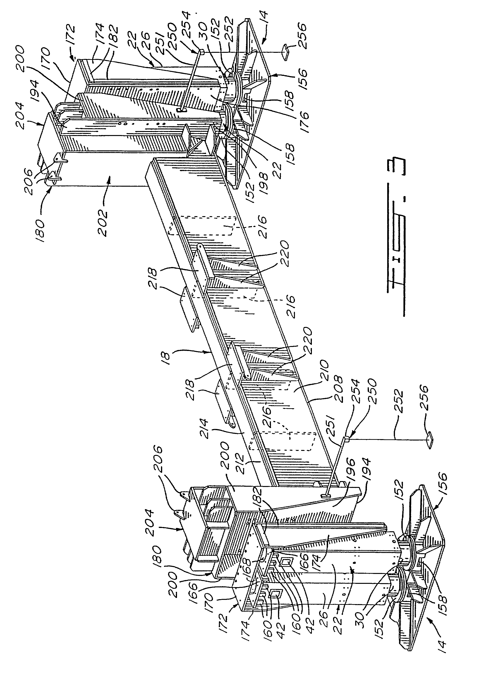 Heavy vehicle lifting device and method