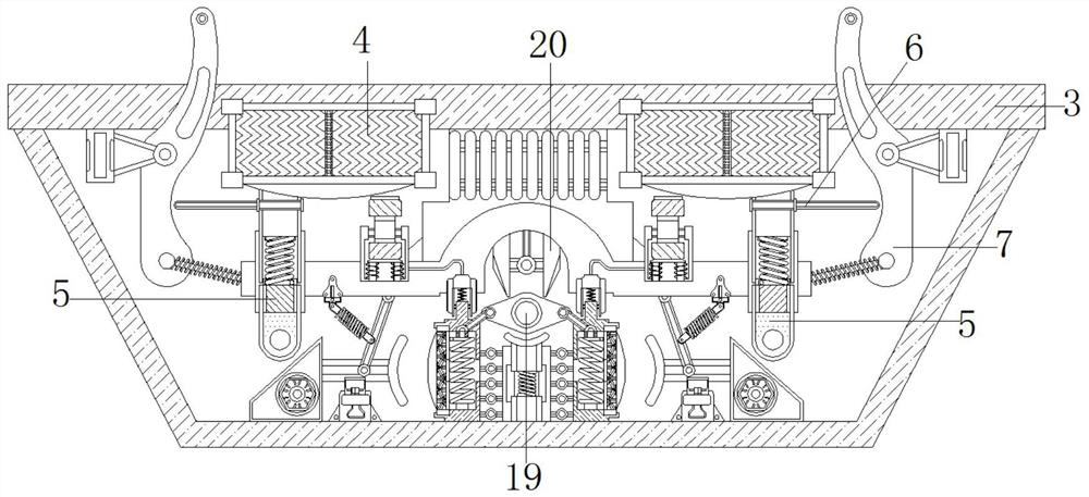 Corrugated board processing intelligent device capable of automatically adjusting pressing force