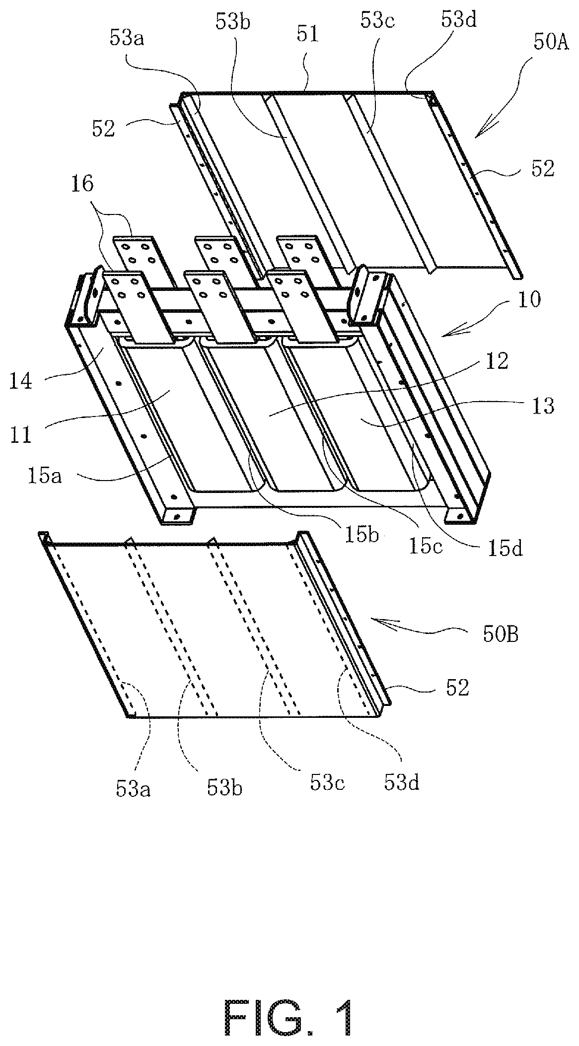 Cooling structure for coil component