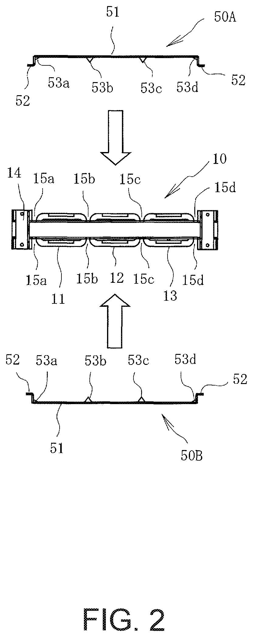 Cooling structure for coil component