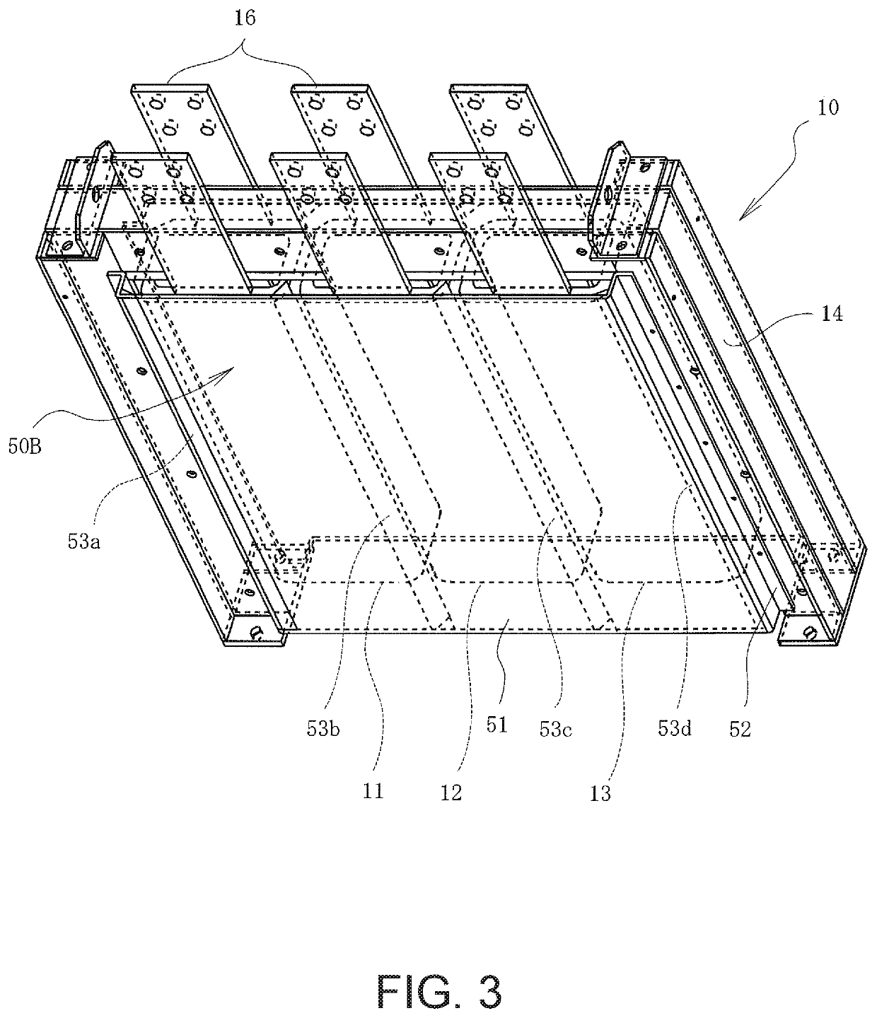 Cooling structure for coil component