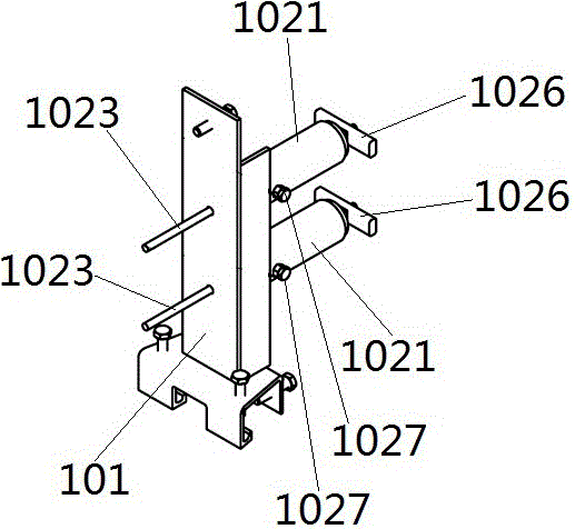 A kind of fixing device and its application