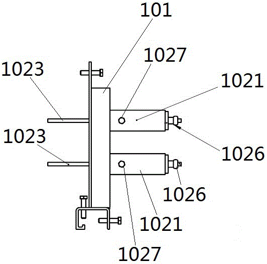 A kind of fixing device and its application