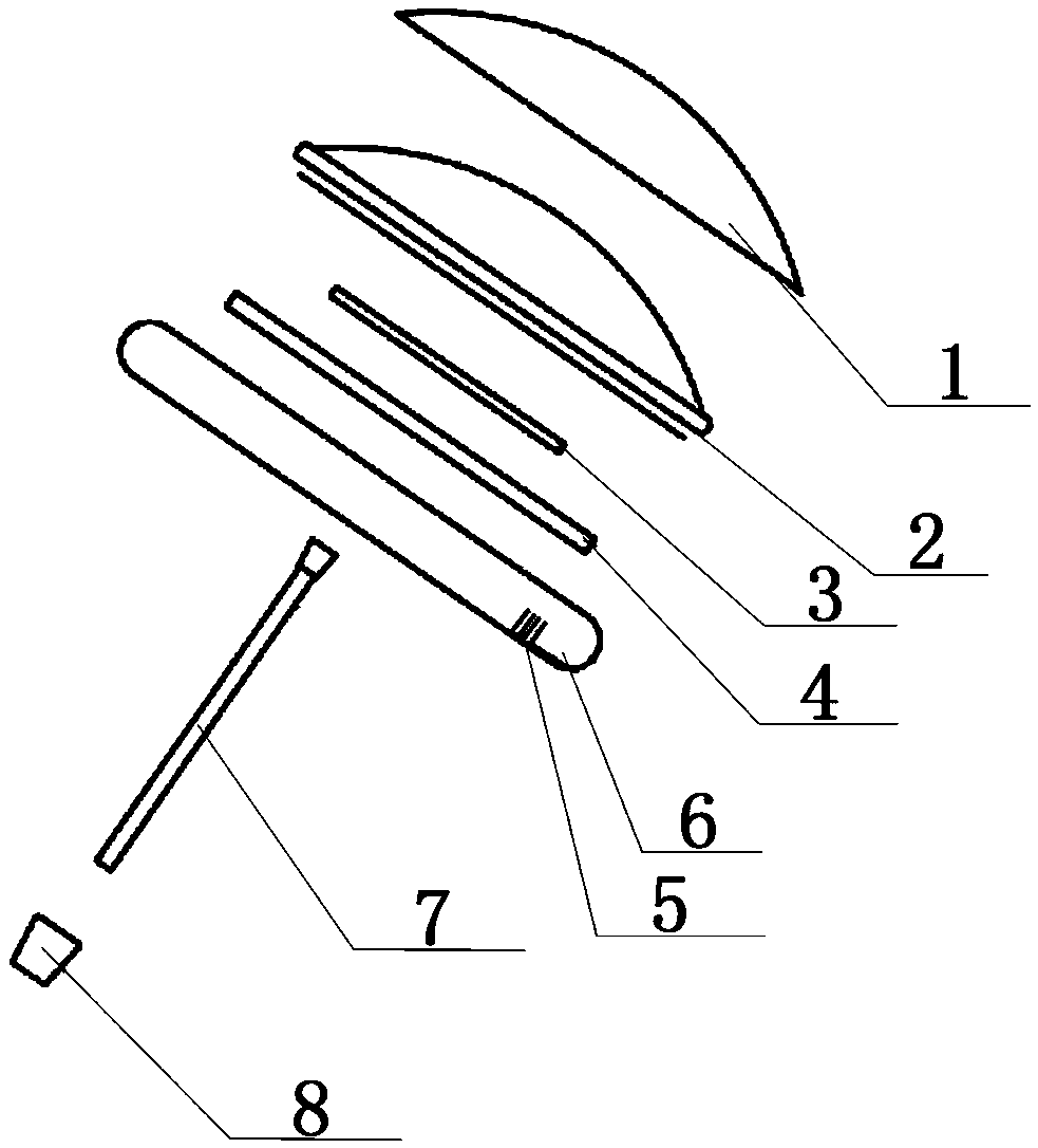 Ear-mounted type time voice reminder