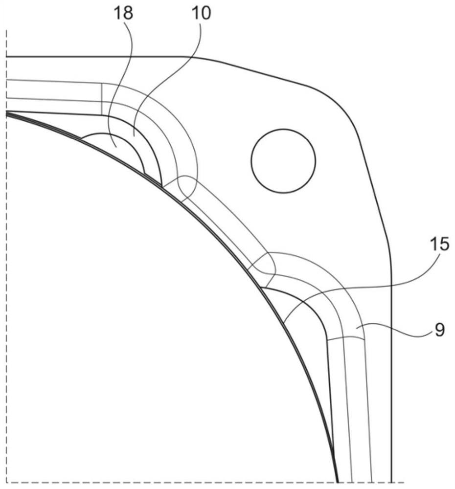 Motor with deep drawing type motor shell