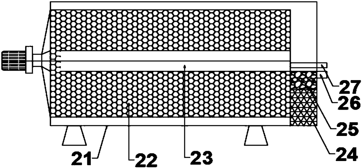 Microbiological coupled low-temperature plasma wastewater purification device