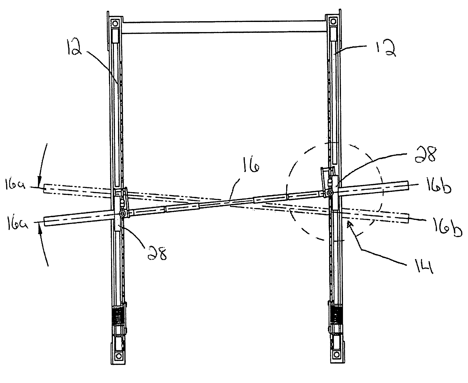 Weight bar slide assembly