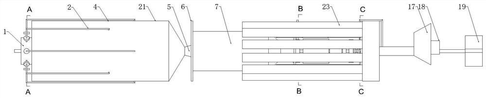 A semi-covered multi-stage power underwater high-speed thruster and its control method