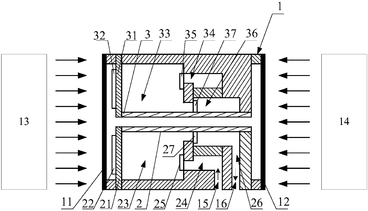 Light-operated micro-pump device