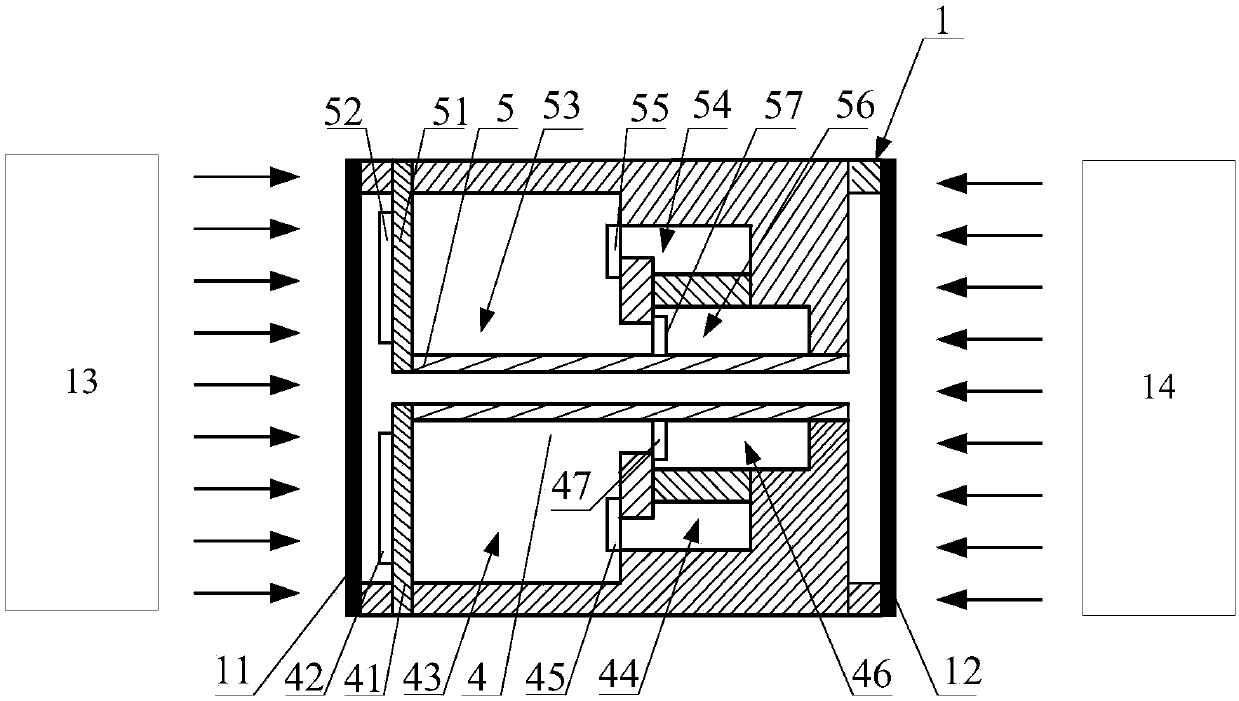 Light-operated micro-pump device