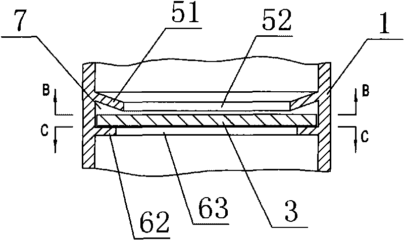 Protective valve seat structure of gate valve