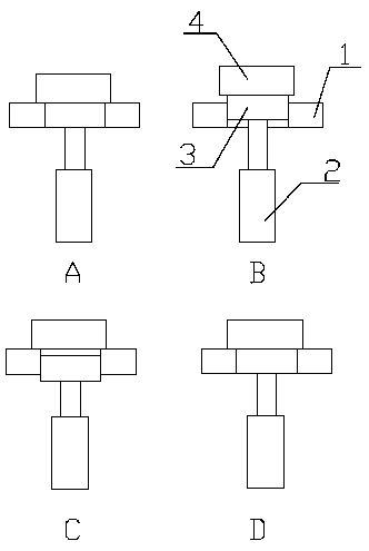 3D printing bearing platform and full-automatic printing method based on bearing platform