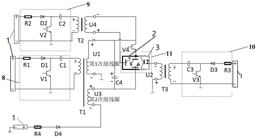 A kind of pulse power supply system and neutron generator