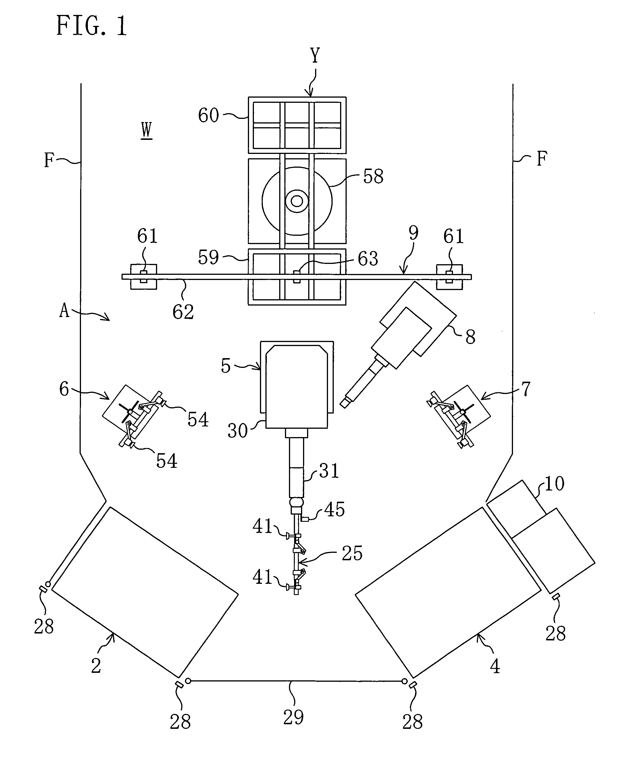 Work conveying method and conveying apparatus employing the conveying method