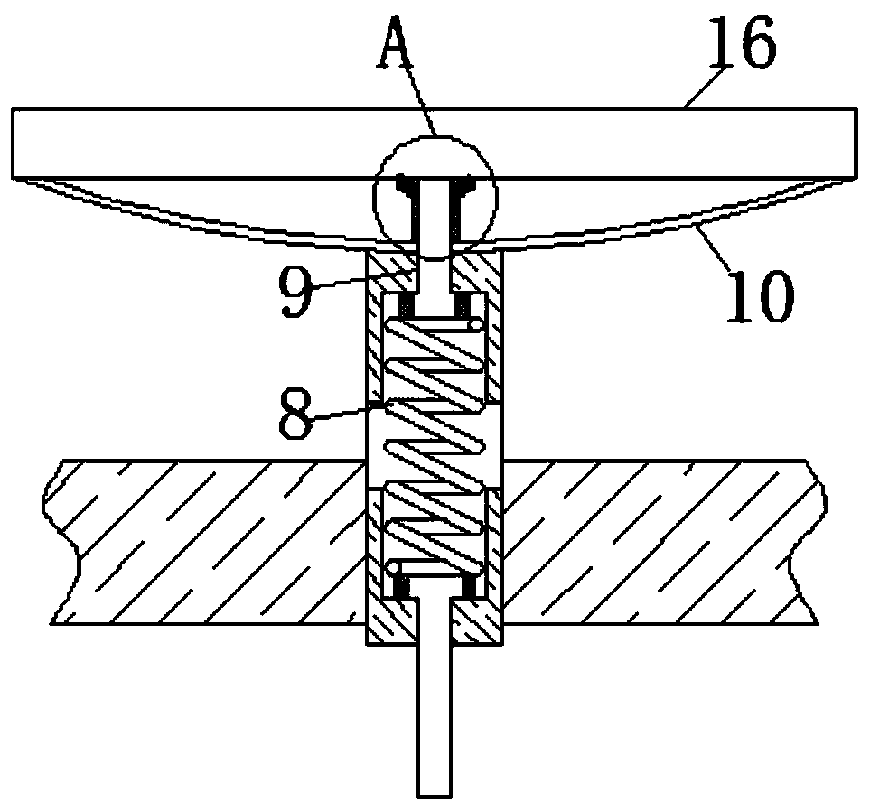 Device for maintaining and detecting valve according to pressure intensity characteristic