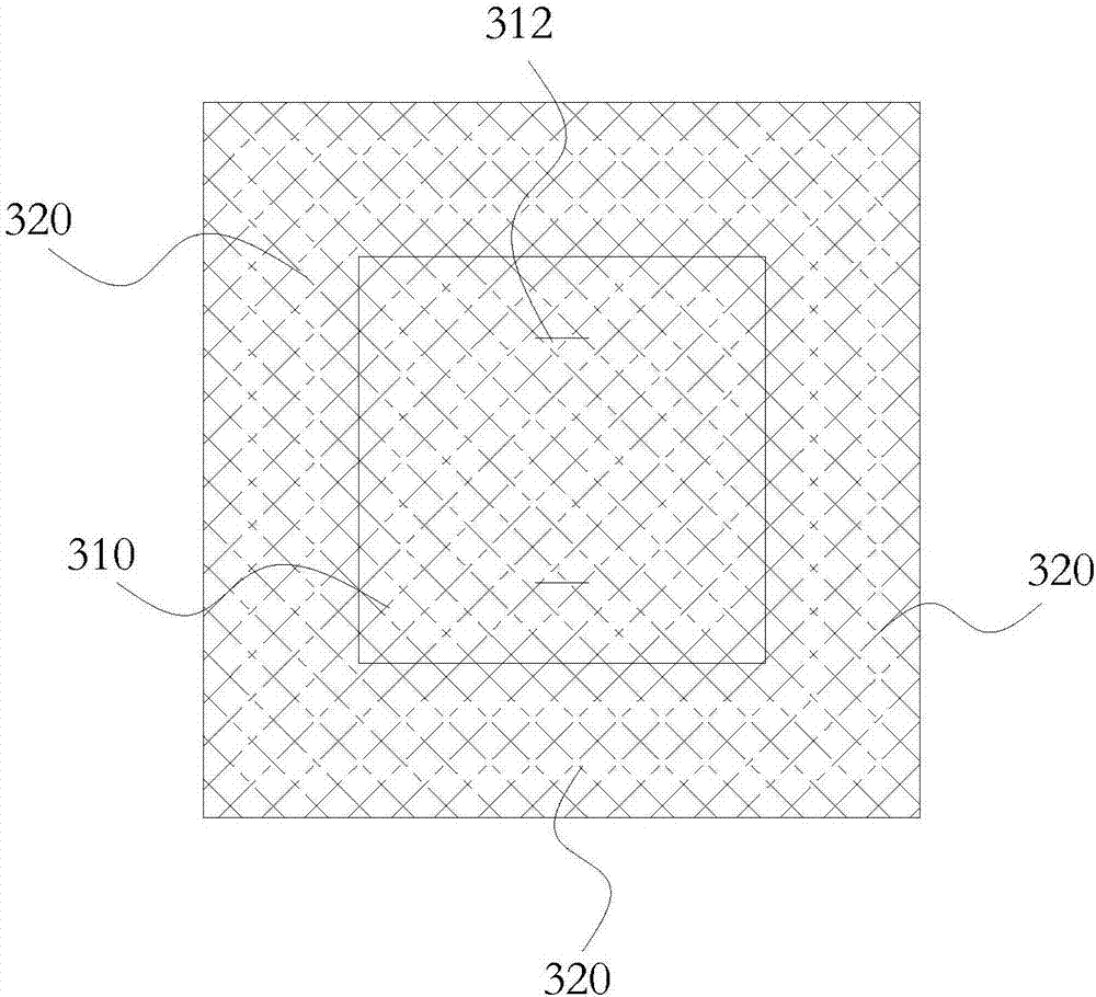 Rainwater sewage interception and flow distribution device and drainage system