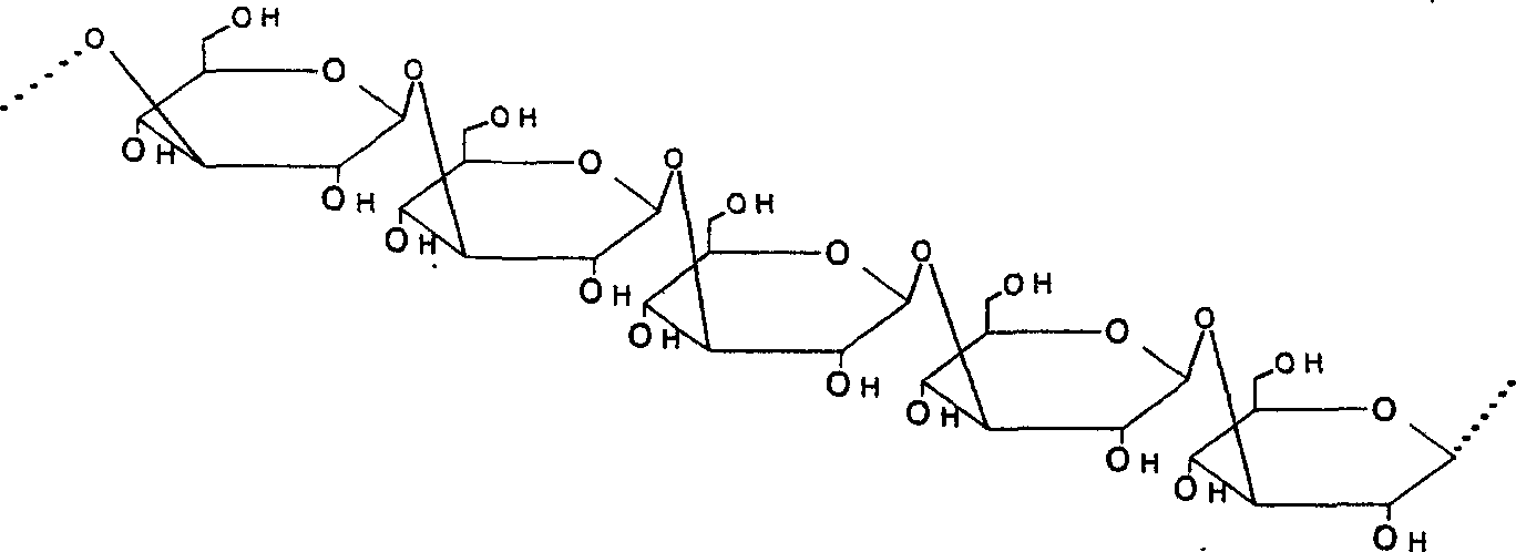 Extraction of microbiological polysaccharide-hot gel