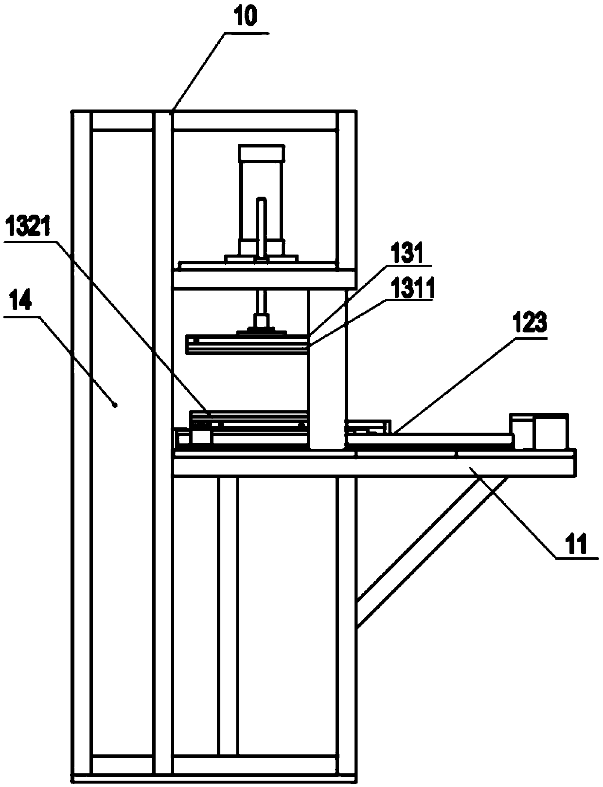 Automatic PCB FCT testing machine and testing method thereof