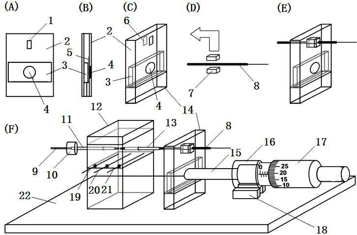 Magnet-based capillary electrophoresis electrochemical detection electrode locating device