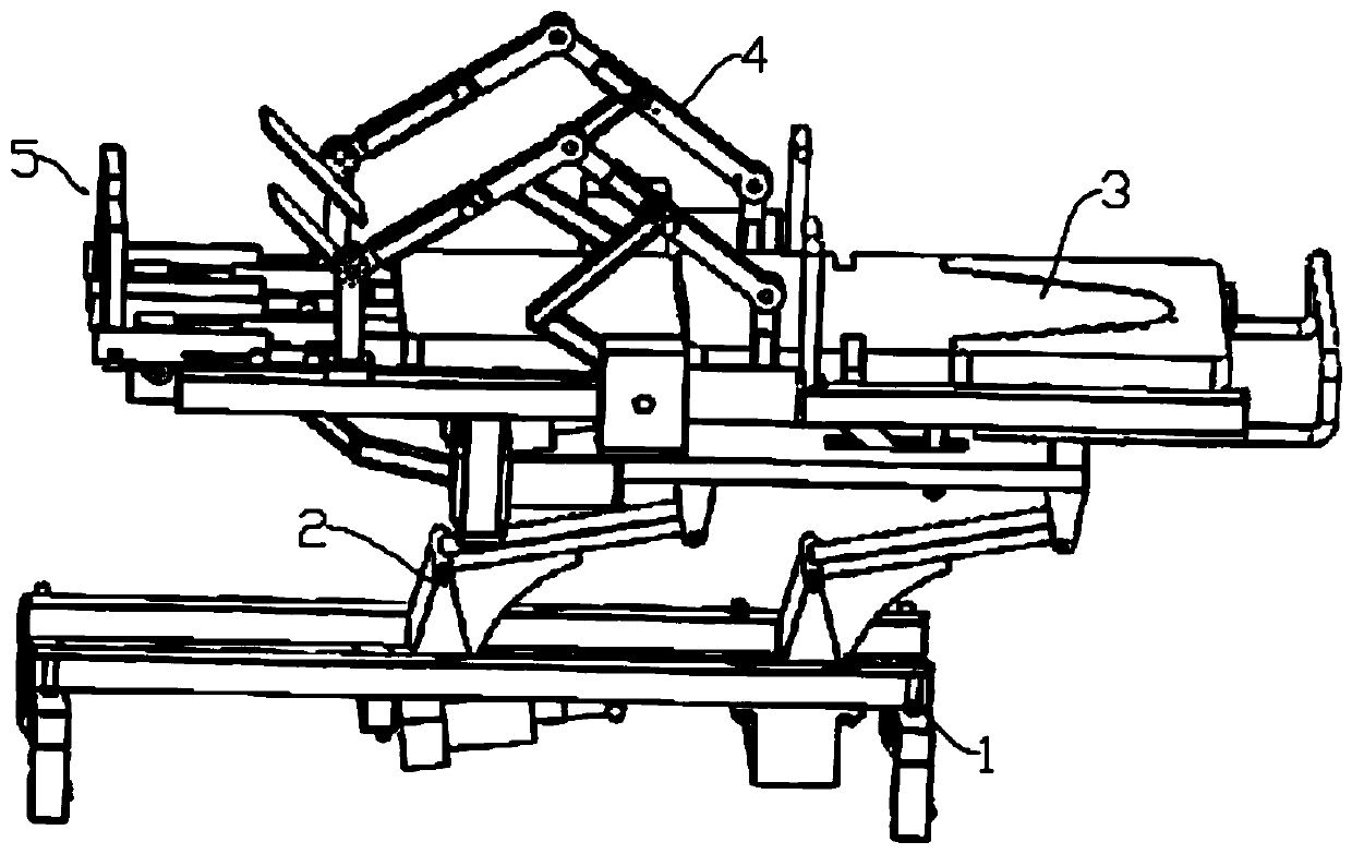 Multi-pose lower-limb rehabilitation robot and use method thereof